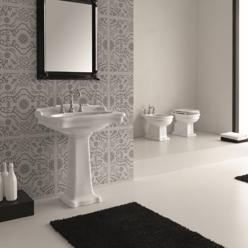 25337 Напольная раковина стоящая овальная Ceramica Hidra ELLADE - Вид №2