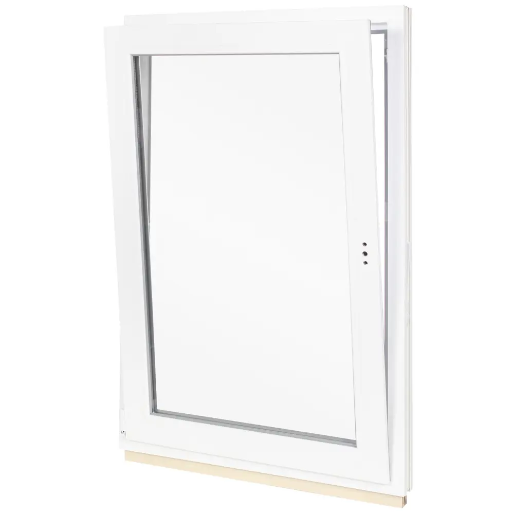 Окно ПВХ одностворчатое, 120x80 см, поворотно-откидное левое DECEUNINCK STLM-2182480 - Вид №3