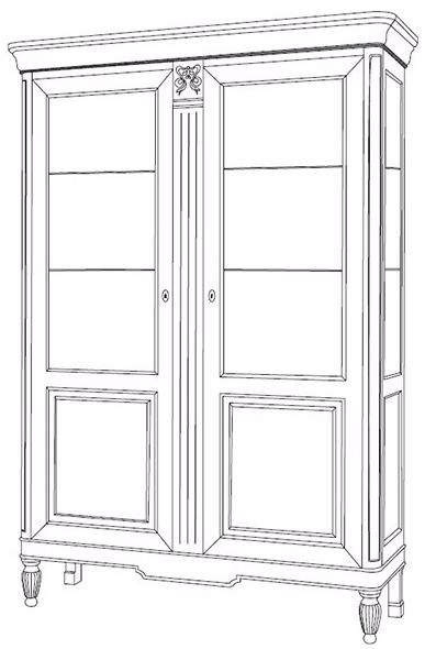 Arvestyle Витрина из массива дерева Cavour Ks-var2-2 - Вид №2