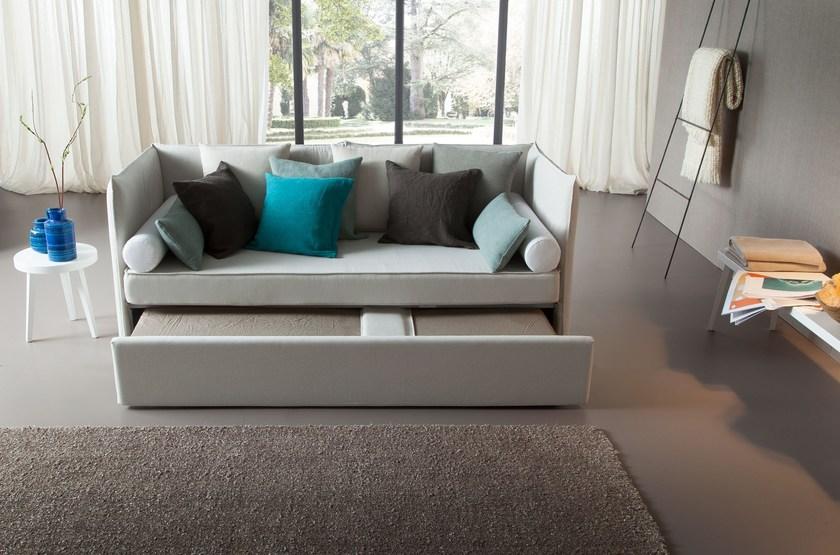 Chaarme Letti 2-местный диван-кровать со съемным чехлом из ткани sun-id-1440521 - Вид №2