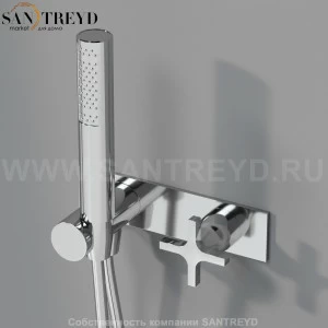 Встроенный смеситель  AMEM335S MEMORY хромированный