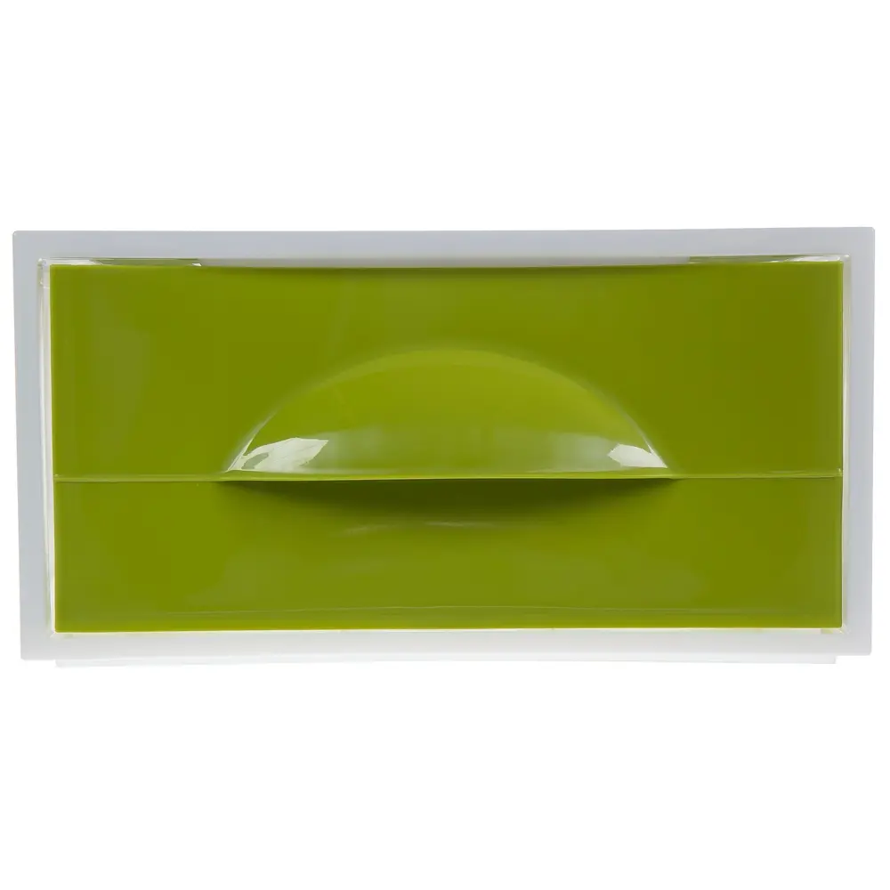 Система хранения Мобиле 34.2x45.7x17.8 см пластик без крышки цвет оливковый MARTIKA STLM-2179874 - Вид №3