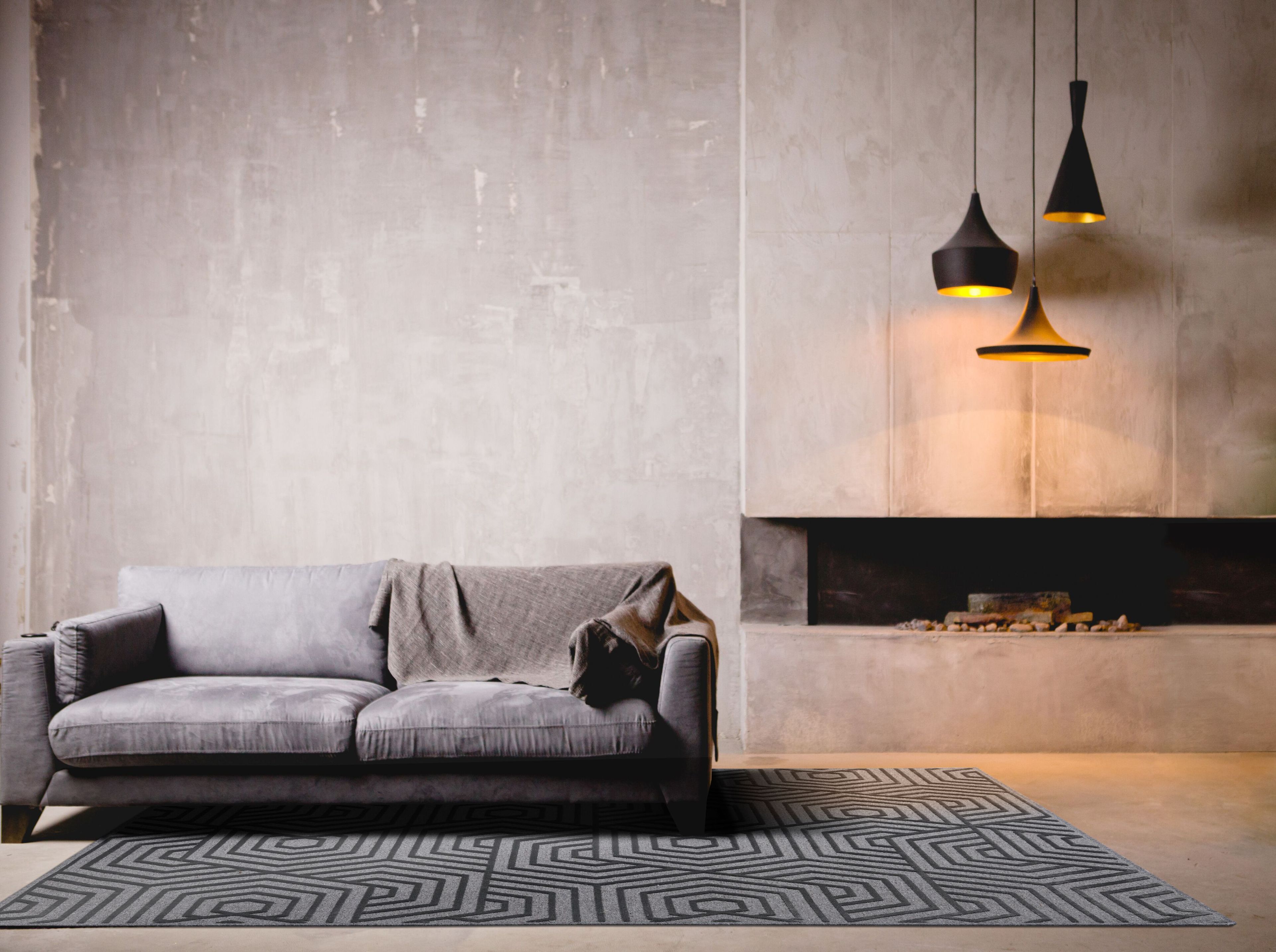 Прямоугольный ковер с рисунком Ademi Essential ARCH-00023089 - Вид №3