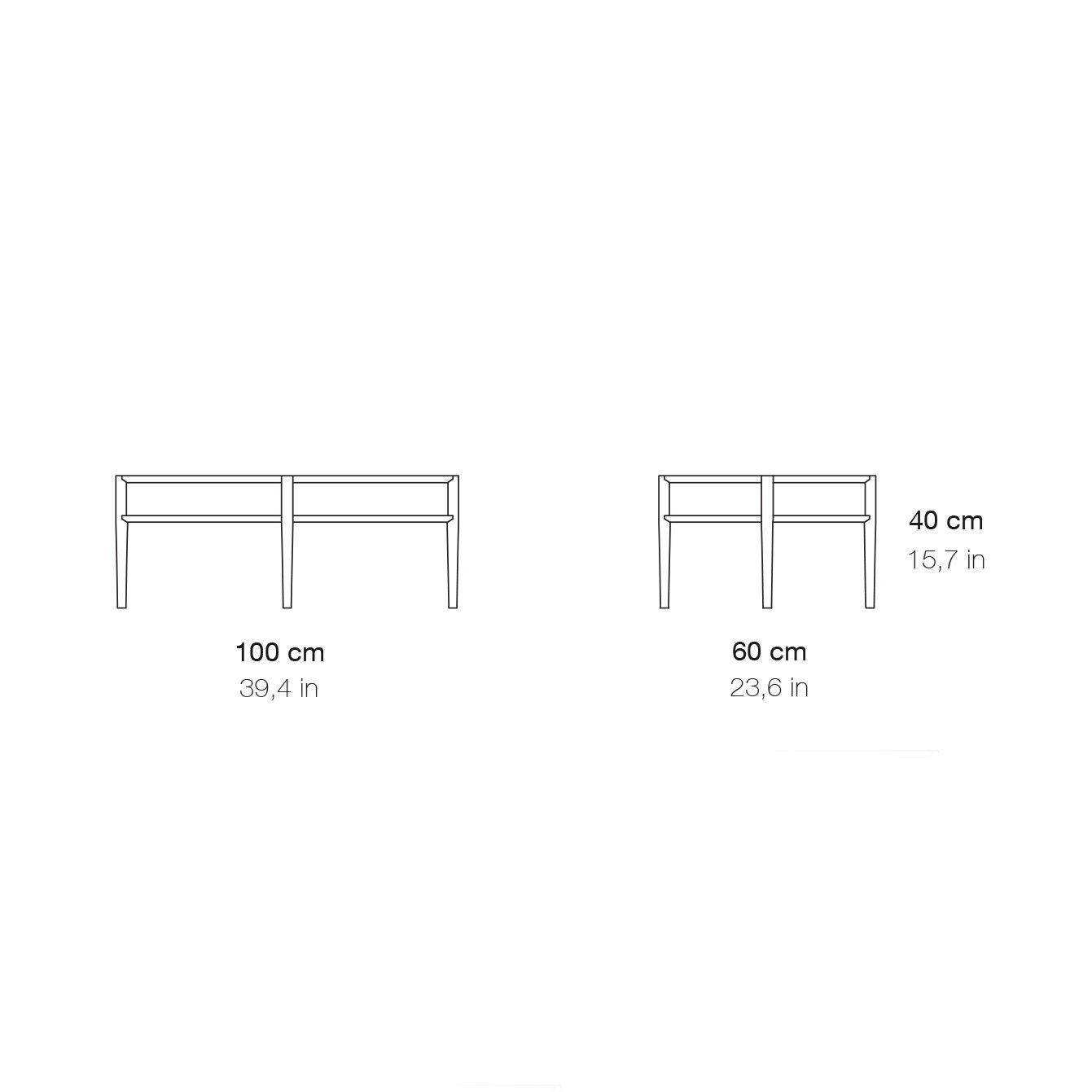 Деревянный прямоугольный журнальный столик Branca Lisboa NÍVEL ARCH-00137434 - Вид №2