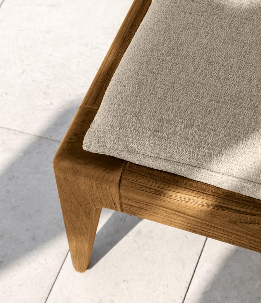 Talenti Садовый лежак на колесиках Cruise teak Crullet - Вид №4