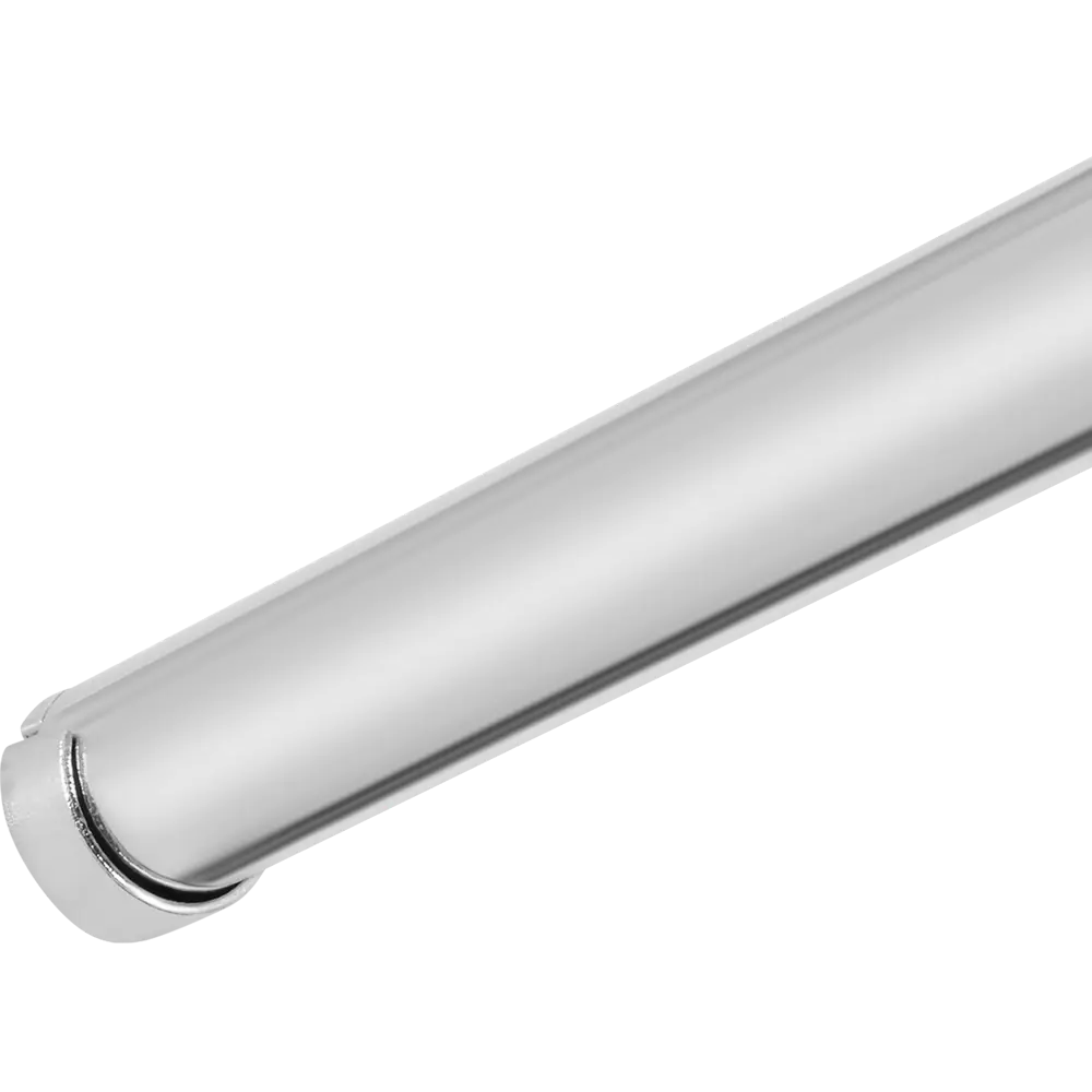 Держатель для трубы 25 мм алюминий цвет хром 2 шт. 82610834 STLM-2068831 PALLADIUM  - Вид №3