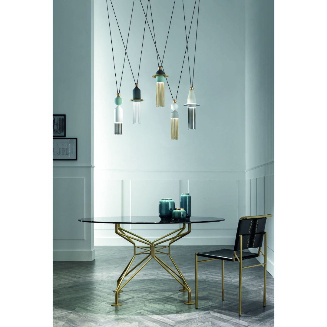 Masiero NAPPE C5 in mixed colour подвесной светильник миксованный 116038 - Вид №1