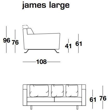 Frigerio Salotti 4-х местный тканевый диван Jordan sun-id-1459335 - Вид №4