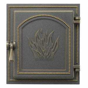 Дверка каминная Везувий 271 (бронза)