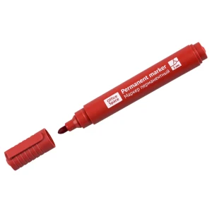 Перманентный маркер Office Space красный 3 мм для точной разметки 89434833