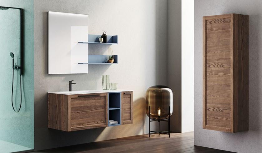 Mobiltesino Подвесная тумба под умывальник с ящиками Frame sun-id-1455315 - Вид №1