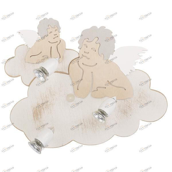 Спот детский Angels "Два ангела-2" NOWODVORSKI ANGELS 326577 Молочный 