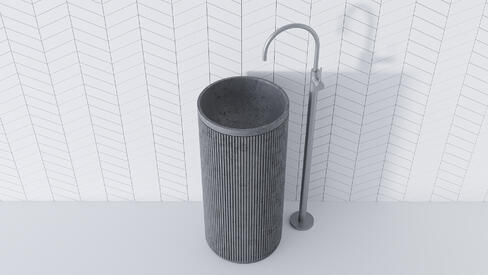 WВ-613 Раковина из бетона WB-613 BET-ON BetOn 