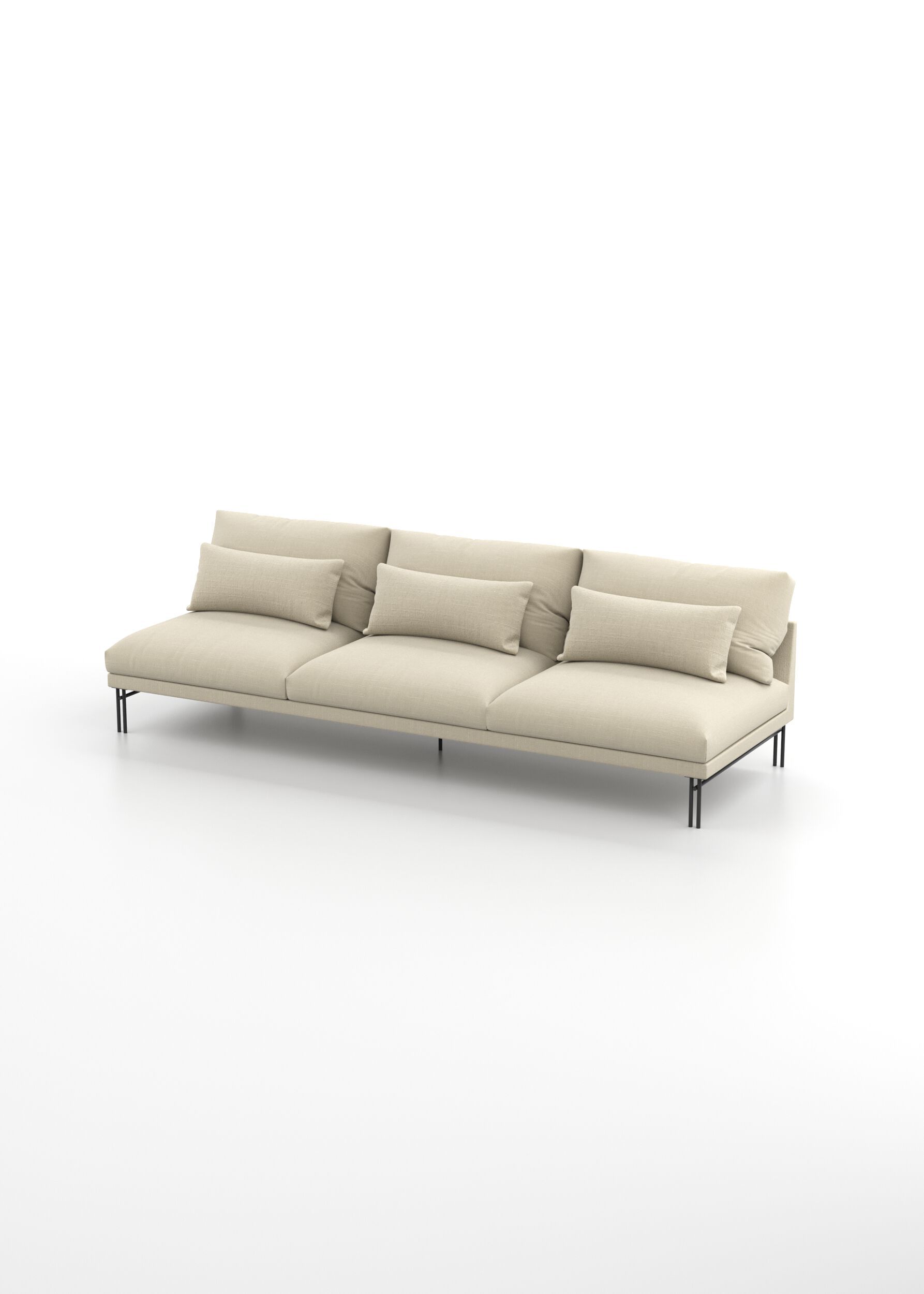 Модульный тканевый диван Omelette Editions Majestic ARCH-00045703 - Вид №5