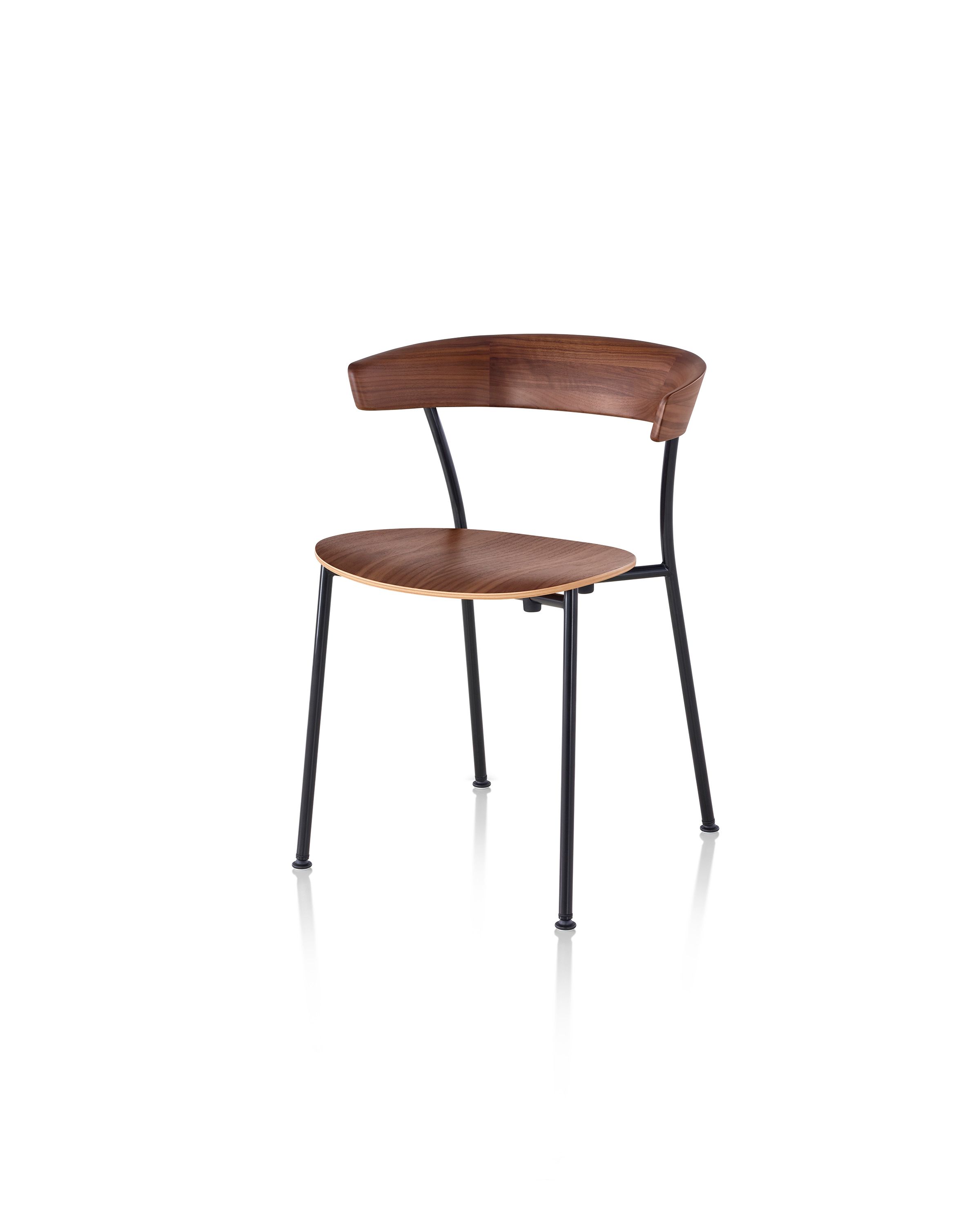 Деревянный стул с деревянной или металлической основой Herman Miller Leeway ARCH-00056285 - Вид №21