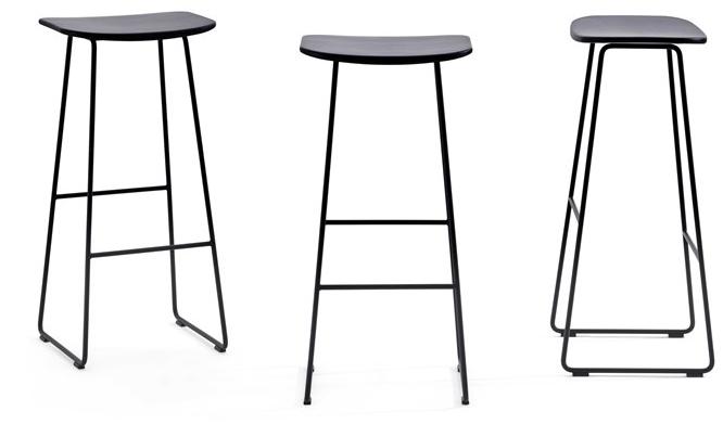 ESTEL GROUP Высокий металлический табурет-санки с подставкой для ног sun-id-1439980 - Вид №1