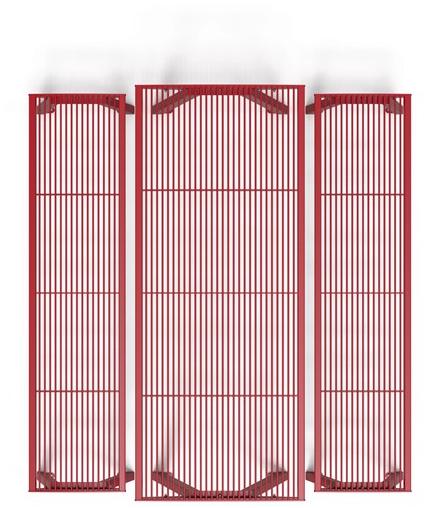 City Design Скамья стальная без спинки Noale Noale p-m - Вид №3