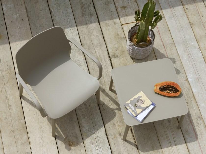 SCAB DESIGN Квадратный журнальный столик из технополимера sun-id-1467705 - Вид №2