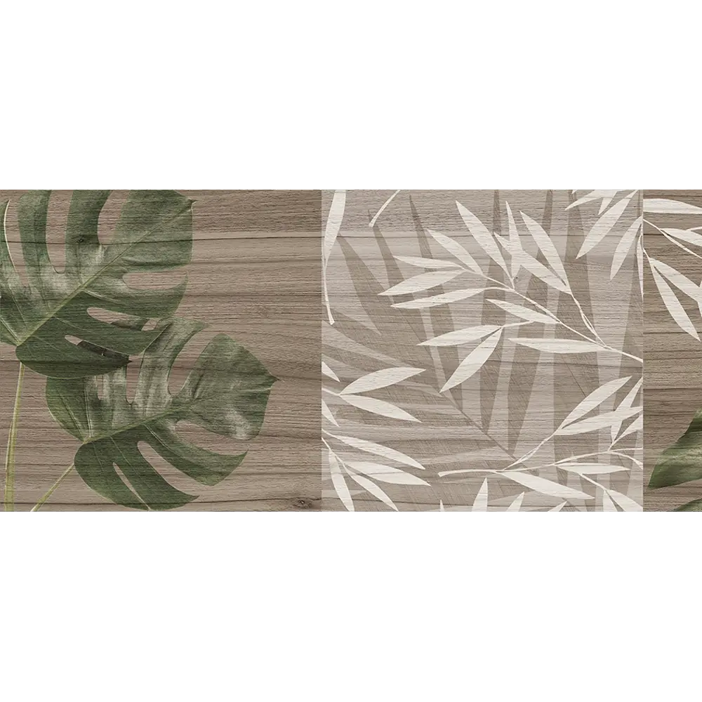Плитка настенная Organic с узором 20х40 см 1.2 м² цвет серый 82794813 STLM-2079834 Santreyd - Вид №4