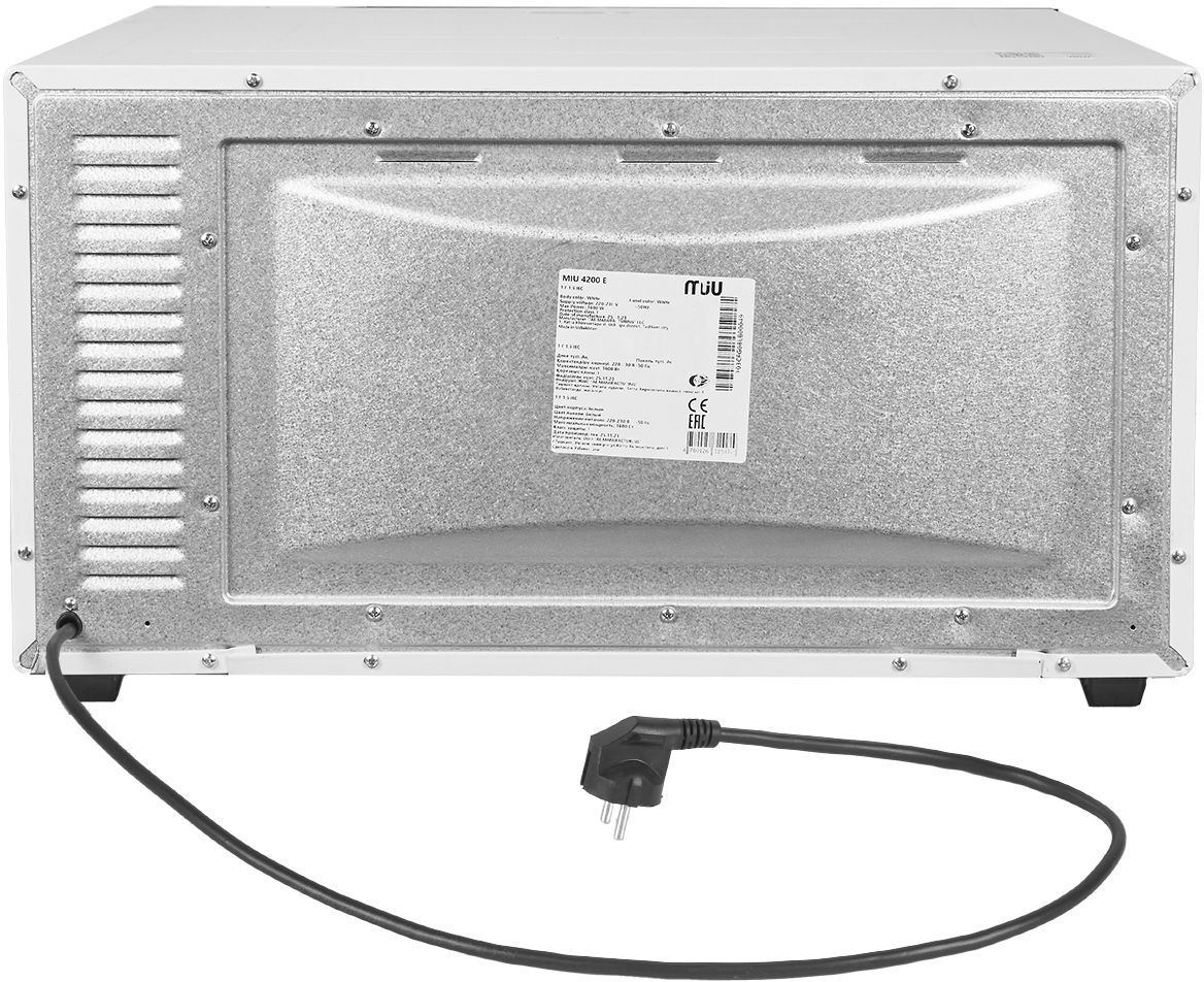 9095857 Мини-печь MIU 4200 E белый STDN-0012682 - Вид №5