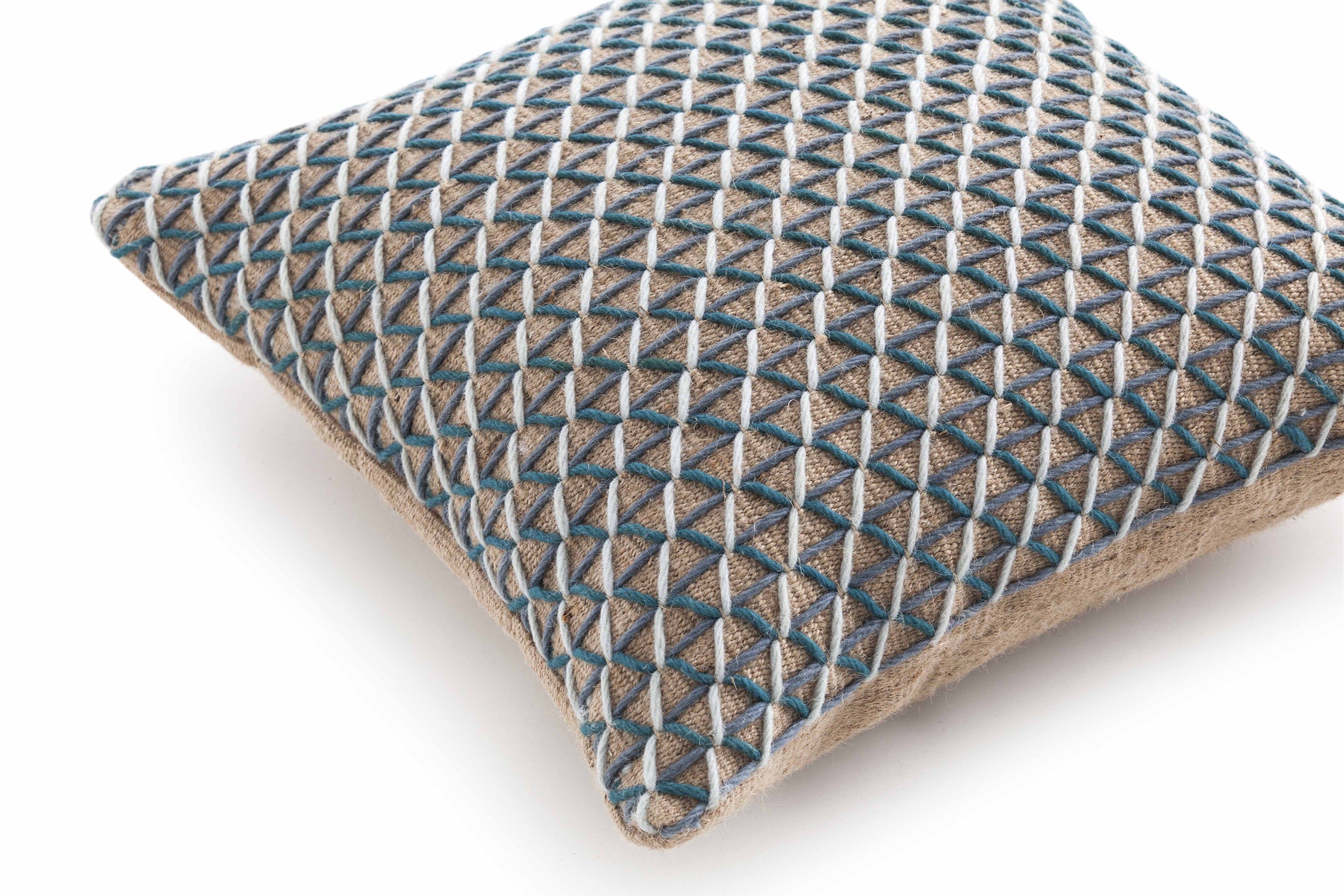 Квадратная подушка из мешковины GAN Raw ARCH-00009079 - Вид №14