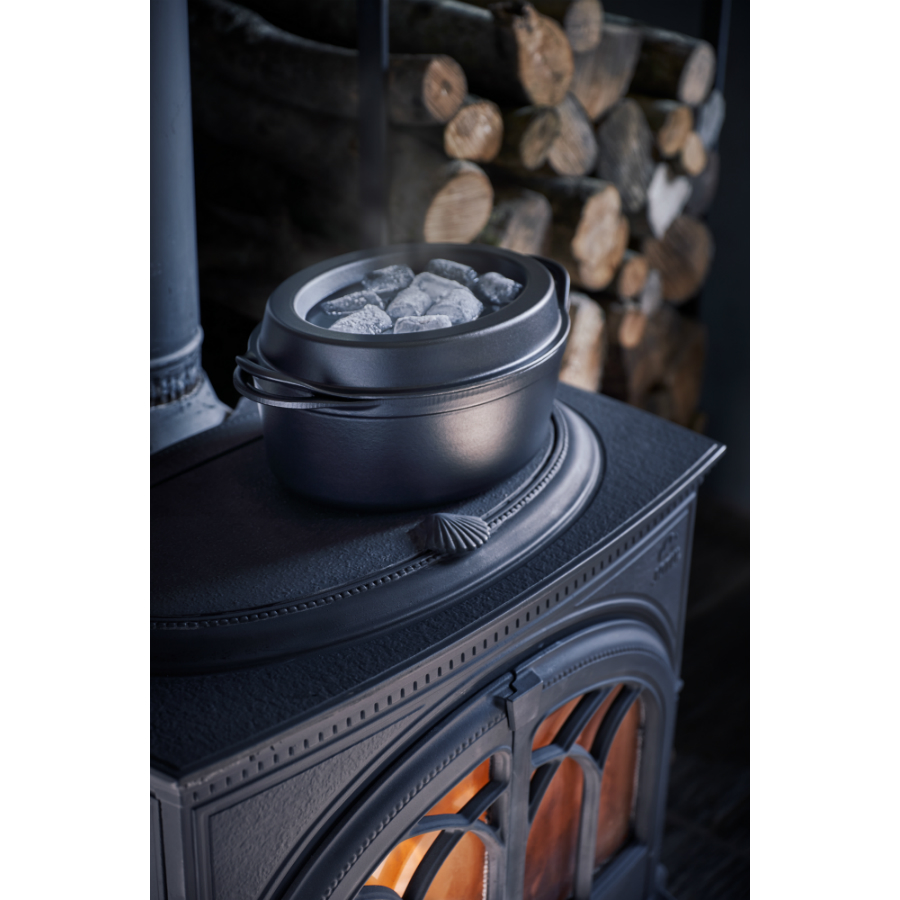 Кастрюля-дофу чугунная Le Creuset, Ø32, черная 25084320000460 - Вид №2