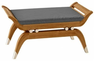 ASTELLO Садовый пуф из тика Jonquille Jq.stb.l1