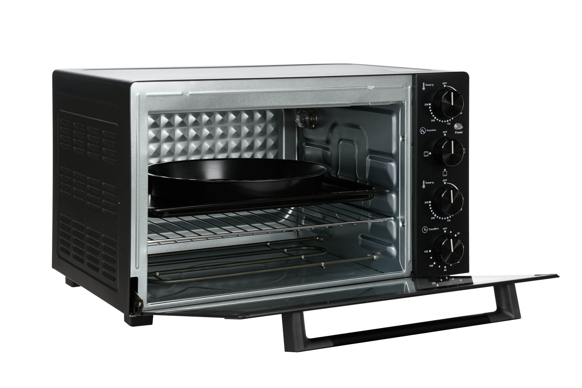 9080975 Мини-печь Kraft KFC-MO 450 HBL черный STDN-0040526 - Вид №1