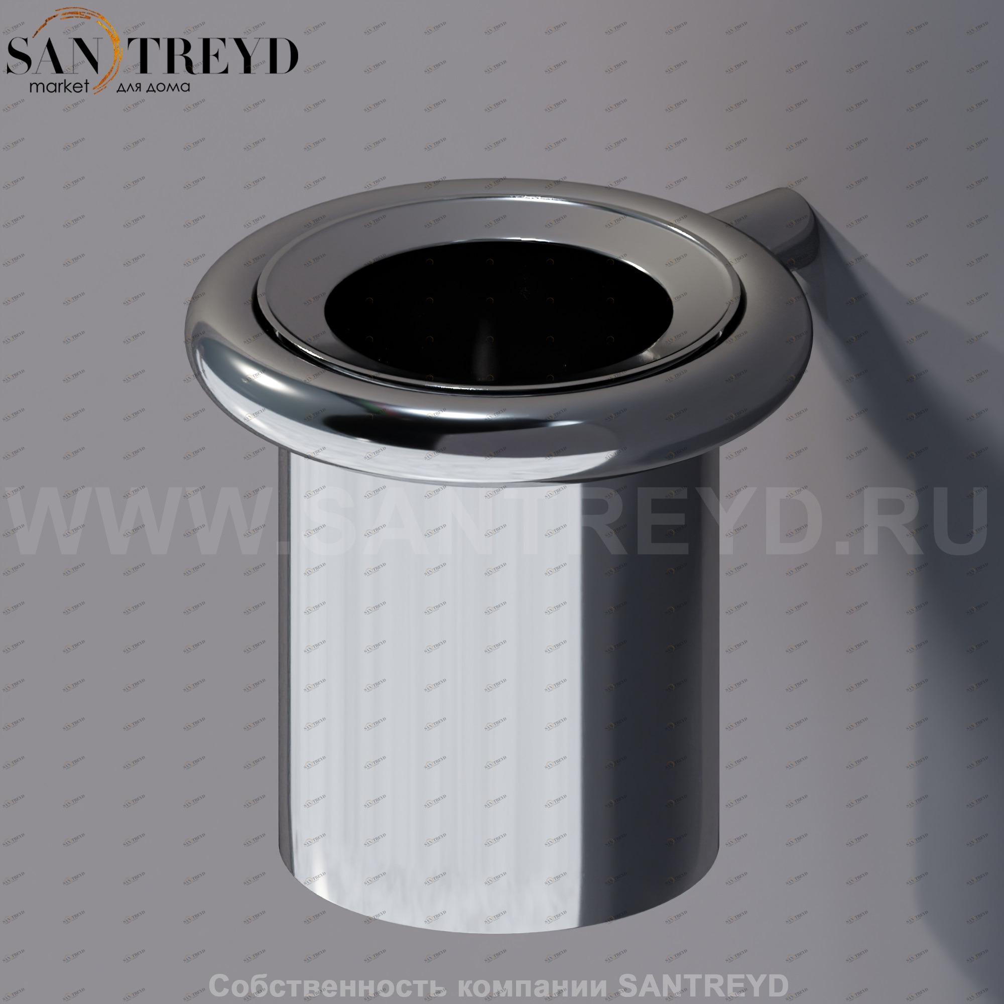 Agape O.L.C. Держатель для зубных щеток хромированный AOLC0837S Аксессуары OLC