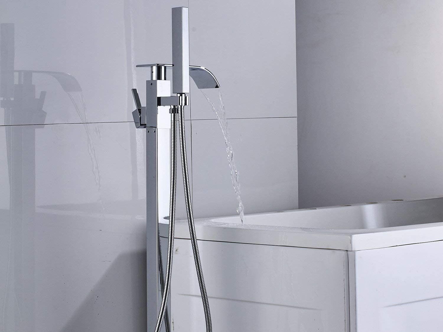 Латунный смеситель для ванны с ручным душем Fontana Showers FS1377 ARCH-00110788