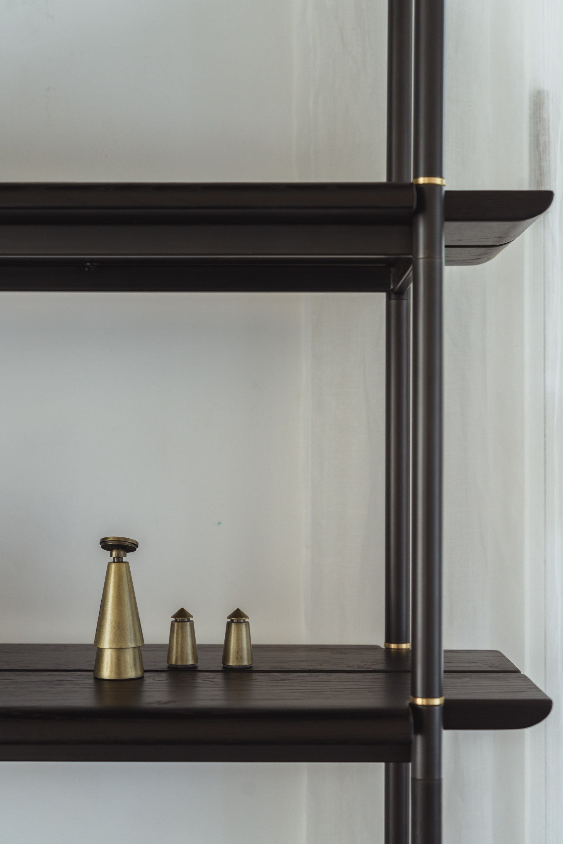 Стальная и деревянная скамья District Eight Укладка ARCH-00140767 - Вид №8