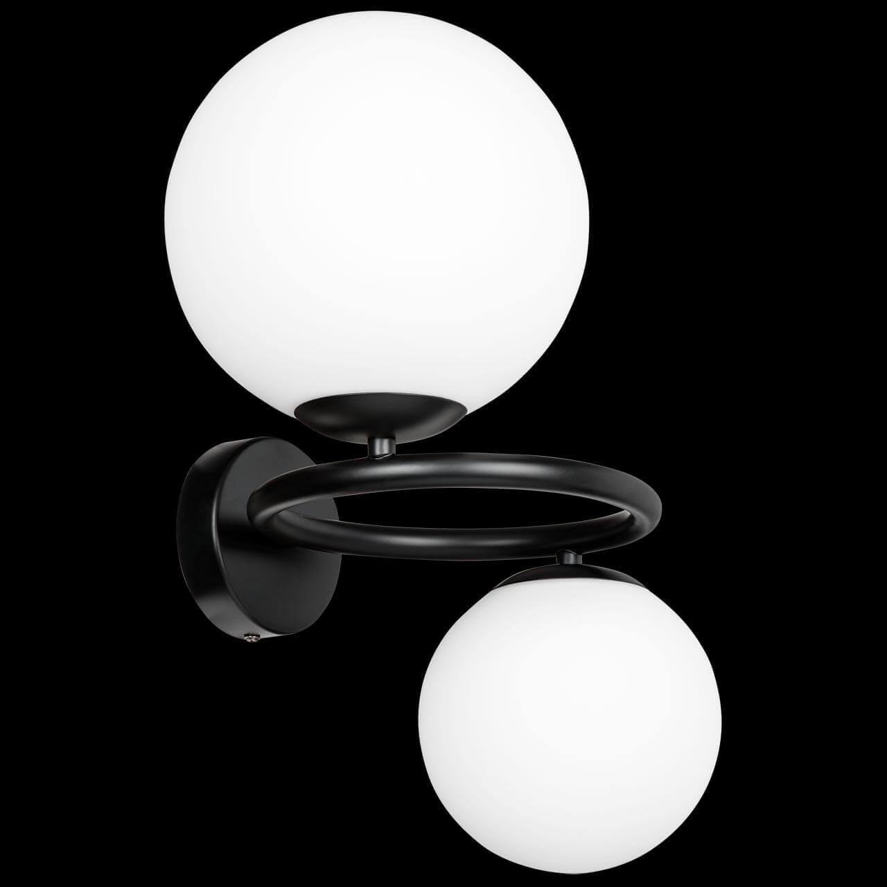 Бра настенное белое белое с черным Lightstar Globo 815627 LIGHTSTAR GLOBO 00-3931699 Белый;черный - Вид №1