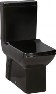 LR360-11SI00E-0000 LARA Унитаз к стене Черный Creavit Lara