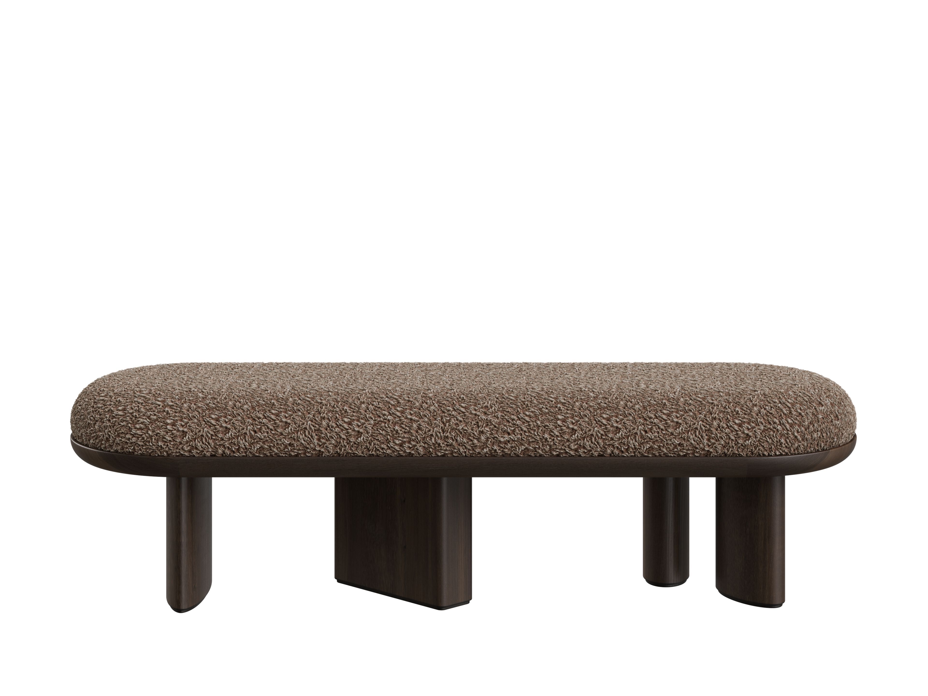 Мягкая скамейка из бука DÔME DECO Nova ' 25 ARCH-00026126 - Вид №2