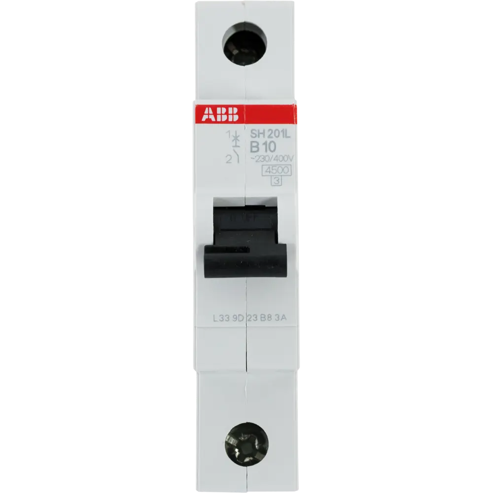 Автоматический выключатель ABB SH201L 1P B10 А 4.5 кА 2CDS241001R0104 82577246 STLM-2084883  - Вид №1