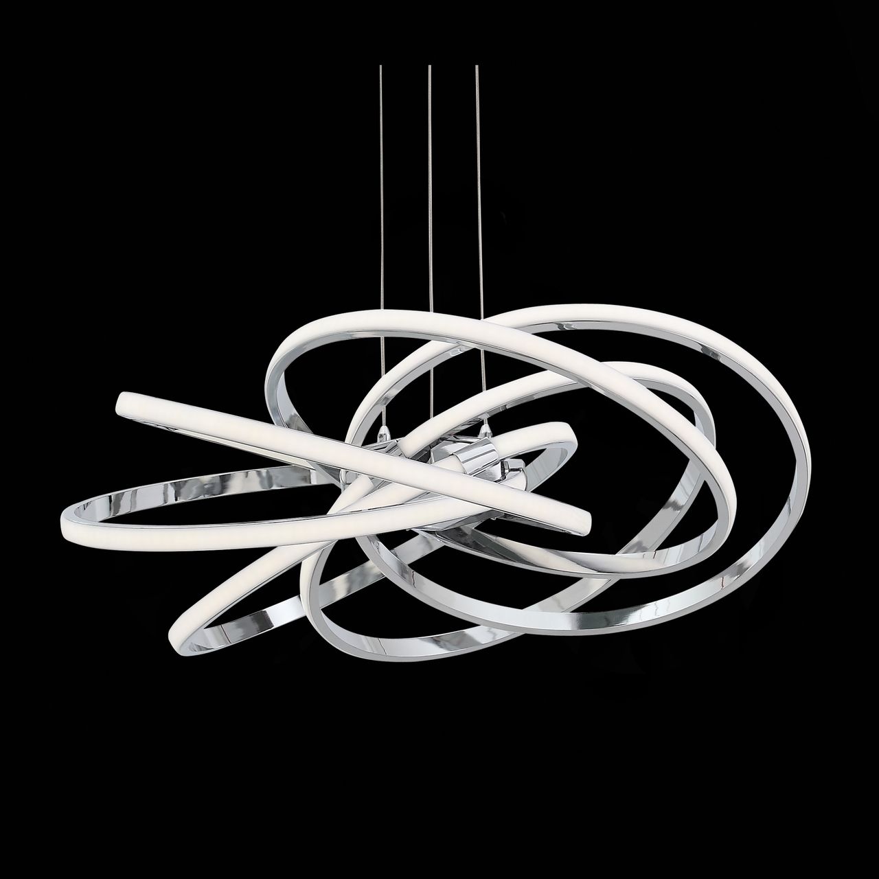 Подвесной светодиодный светильник ST Luce Canento SL957.102.06 ST LUCE ДИЗАЙНЕРСКИЕ, CANENTO 102627 Хром  - Вид №2