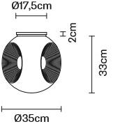 Fabbian Люминесцентный потолочный светильник из дутого стекла Eyes sun-id-1421910 - Вид №5