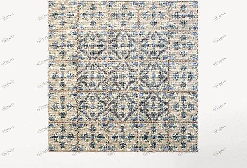 Paola Lenti Ковер с геометрическим рисунком sun-id-1417328