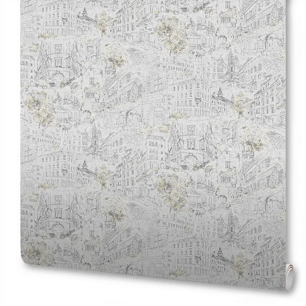 Обои флизелиновые New Age Citi Life серые 1.06 м 167215-95 STLM-2062110