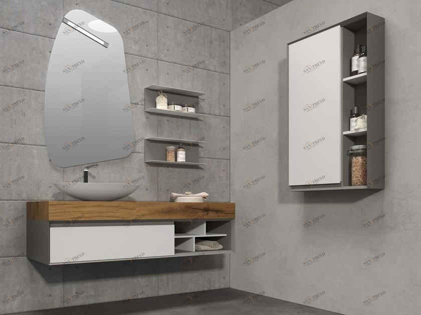 Mobiltesino Тумба под умывальник подвесная одинарная Luxor 2.0 sun-id-1467197