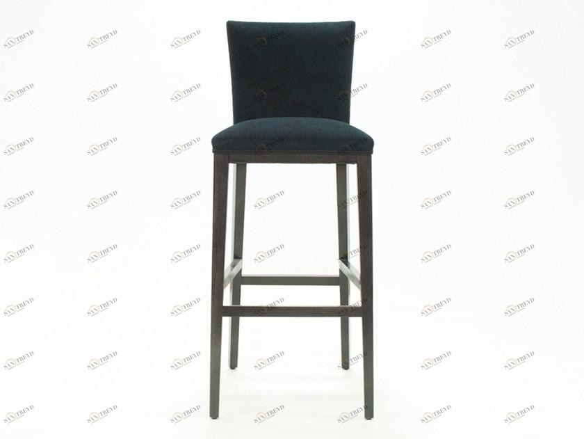 CREARTE COLLECTIONS Бархатный высокий табурет со спинкой и подставкой для ног  32 