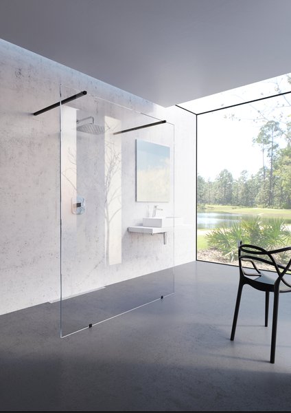 Walk In Free-160 v.200 bright alu+Transparent Ravak GW9FS0C00Z1 - Вид №11