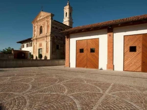 PAVESMAC Наружные полы из каррарского мрамора