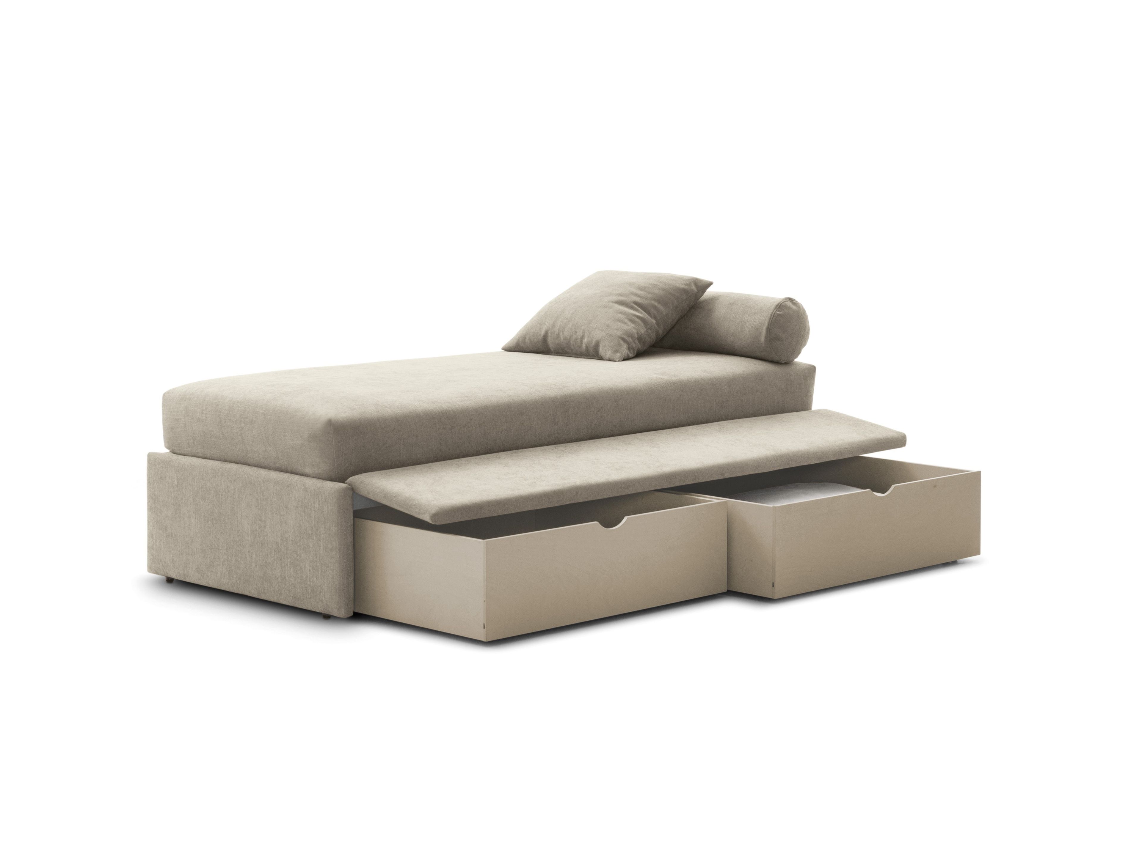 Односпальная кровать с изголовьем и фасонной боковой панелью Bolzan Iorca ARCH-00037244 - Вид №10