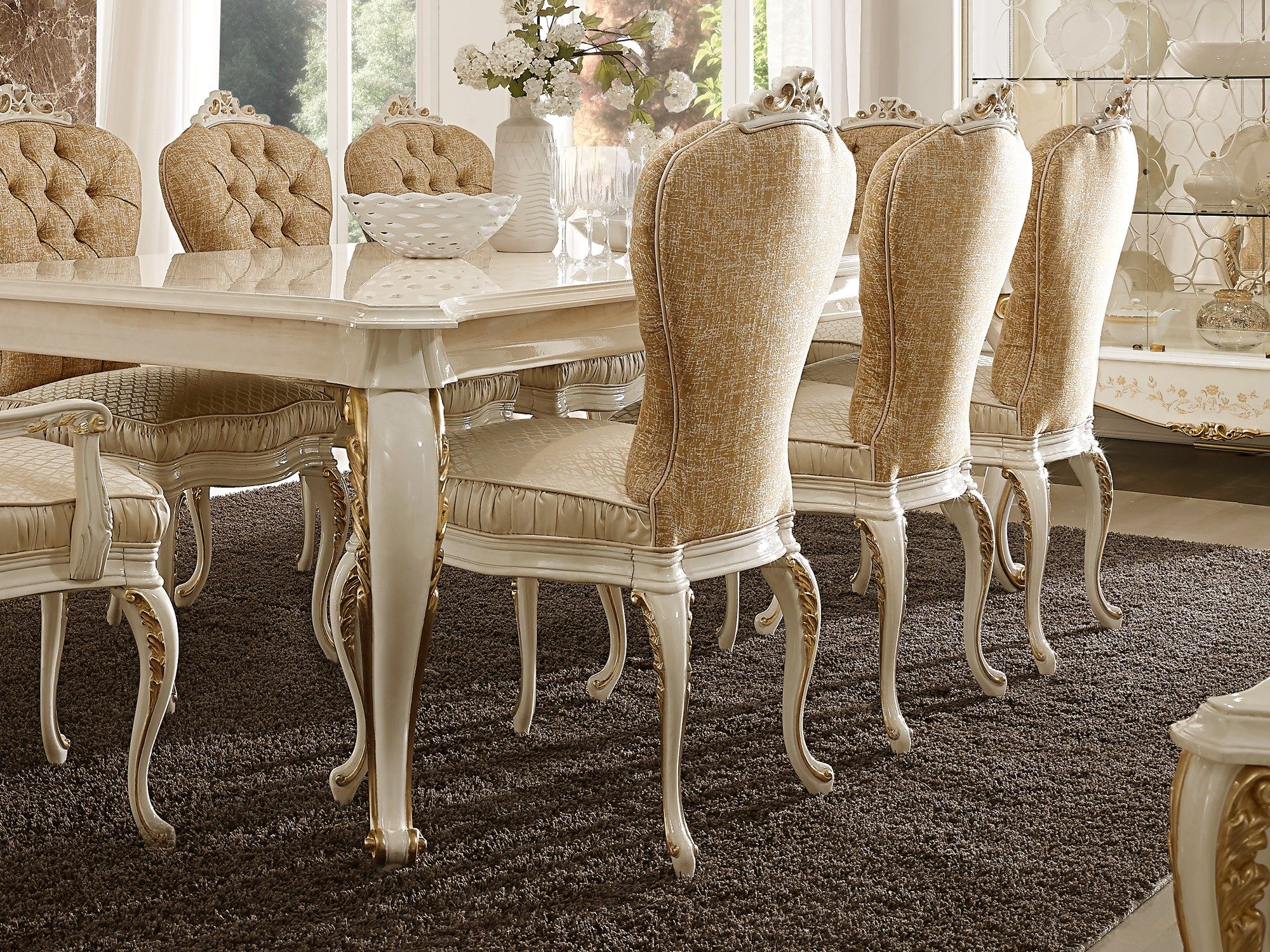 Тканевый стул capitonné A.R. Arredamenti Ricasoli ARCH-00090355 - Вид №1