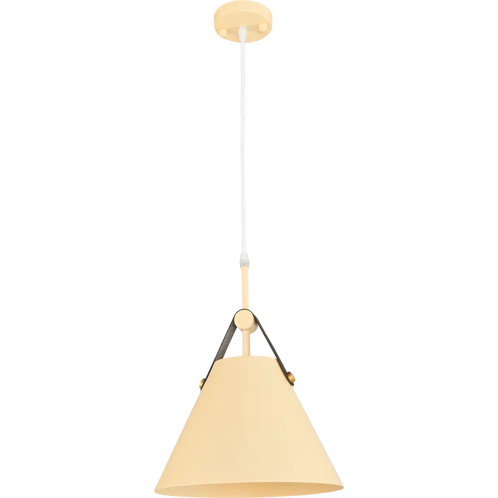 Подвесной светильник L1158-1 DECIZE YELLOW 1хЕ27х40W LAMPLANDIA STLM-2058500 - Вид №1