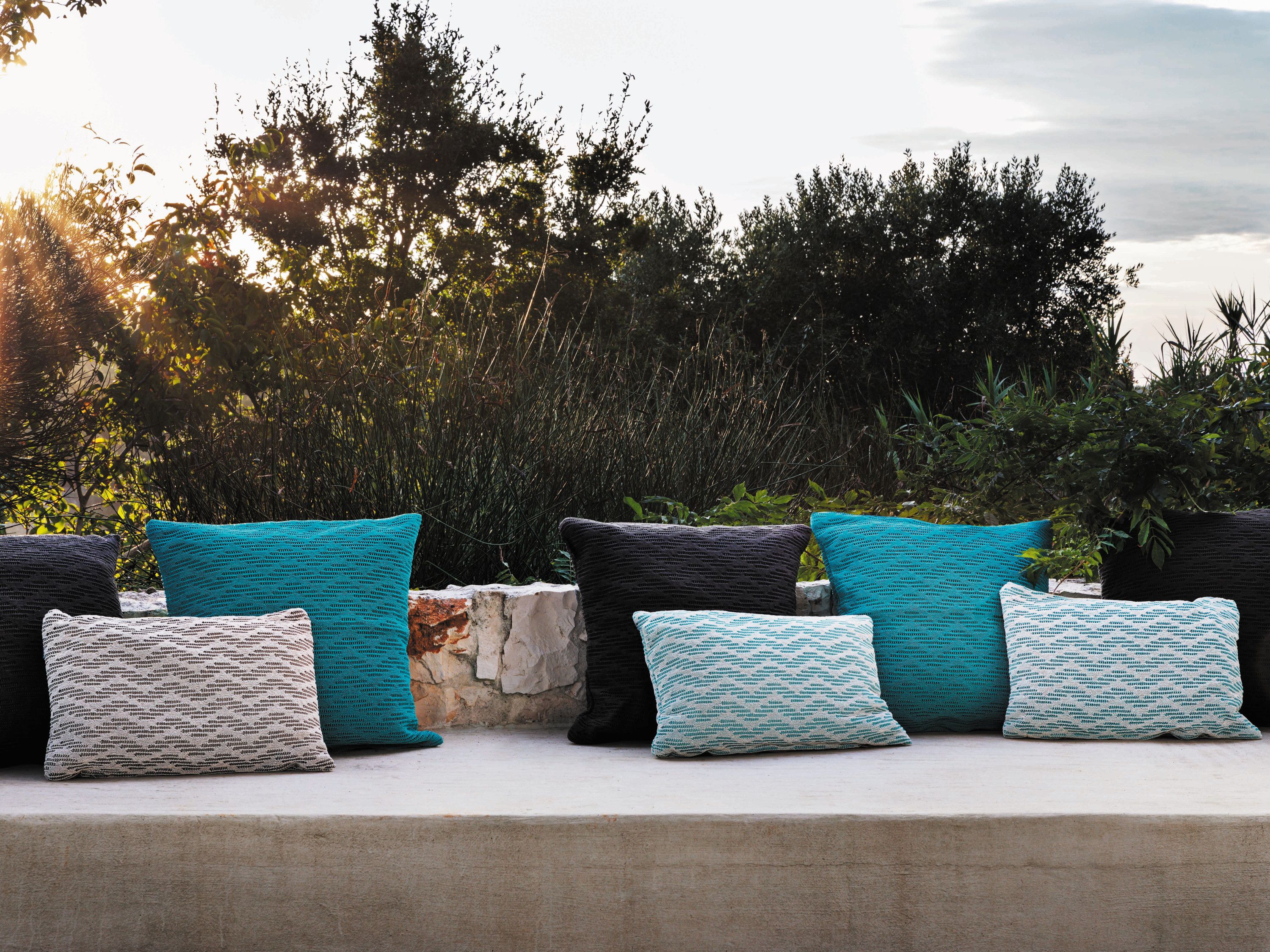 Наружная полиэфирная подушка MY YOUR Wave ARCH-00060129 - Вид №1