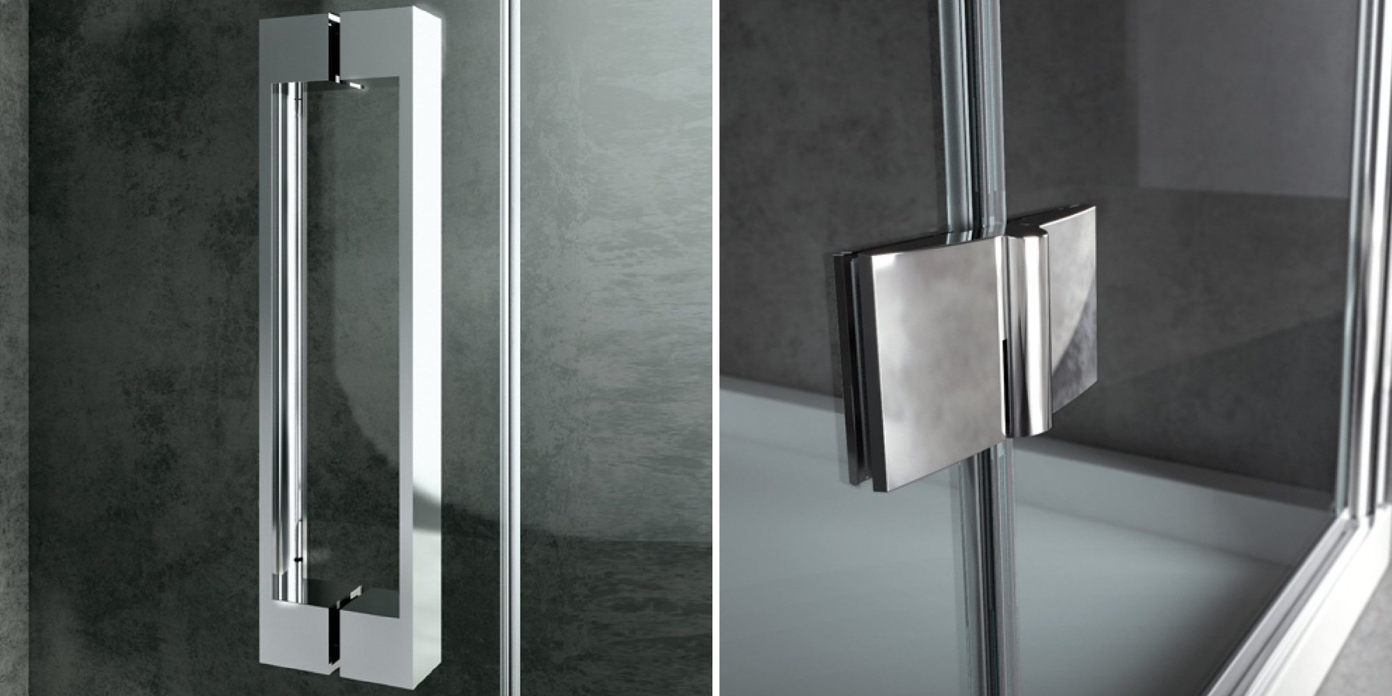 Душевой уголок Ray RA 85 см Karolitalia BLUBLEURAYRA85 - Вид №1