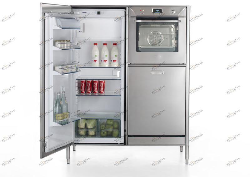 ALPES-INOX Колонна из нержавеющей стали для холодильника, духовки и посудомоечной машины Liberi in cucina sun-id-1429879