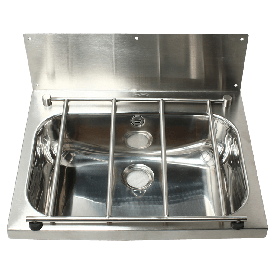 6-003.1  Технические мойки Public Steel  - Вид №2